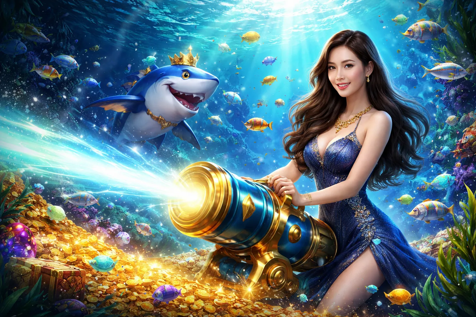 Hình ảnh hướng dẫn bắn cá mmo88